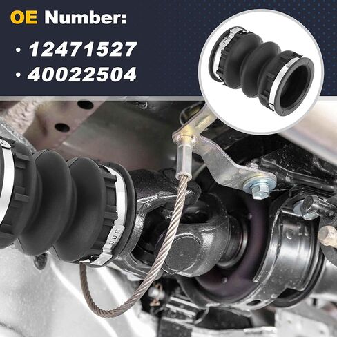 Drive Shaft Boot for Cadillac Escalade, for GMC Savana 1500 2500 Sierra 1500 2500 3500 Yukon, for Chevy Avalanche Express Suburban Silverado 1500 2500 3500 Tahoe, 12471527/40022504 in Saudi Arabia