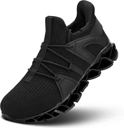 أحذية رجالي للمشي بليد سهلة الارتداء، أحذية رياضية عصرية للجري والتنس، غير قابلة للانزلاق، شبكة مسامية، رياضية كاجوال in Kuwait