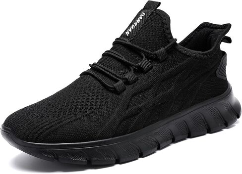 Mens Running Shoes Tennis Gym Sneakers Non Slip Walking Work Shoes Lightweight Breathable Athletic Jogging Casual Shoe in Saudi Arabia
