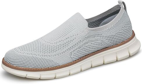 Mens Slip on Walking Shoes Lightweight Running Workout Gym Athletic Tennis Casual Sneakers in Saudi Arabia
