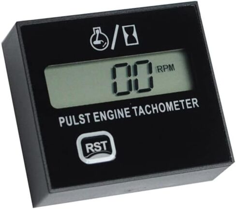 Car Spark Plugs Engine Digital Tach Meter, Motorcycle Electronic Tachometer with Digital Display Timer Gauge, for Small Gasoline Engines, Chainsaw Marine ATV Motorcycle UTV Engine (with Clip) in Saudi Arabia