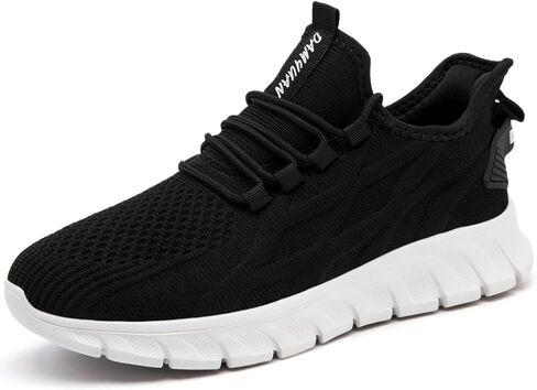 Mens Running Shoes Tennis Gym Sneakers Non Slip Walking Work Shoes Lightweight Breathable Athletic Jogging Casual Shoe in Saudi Arabia