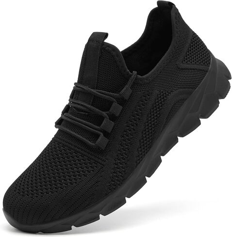 Mens Running Shoes Tennis Gym Sneakers Non Slip Walking Work Shoes Lightweight Breathable Athletic Jogging Casual Shoe in Saudi Arabia