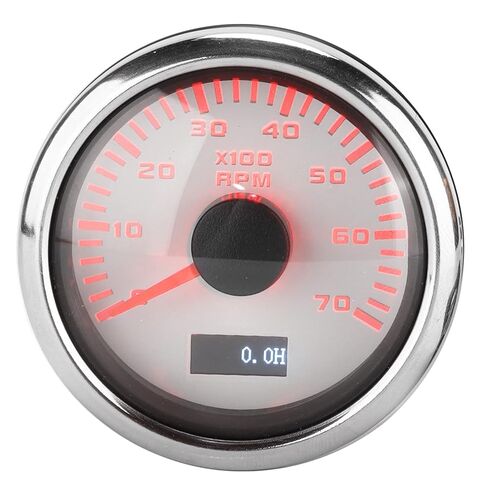 52mm/2.1in Waterproof Pointer Tachometer for Car Truck Boat 9‑32VDC in Saudi Arabia