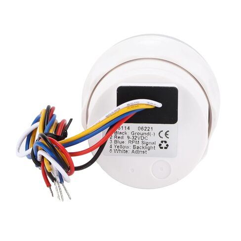 52mm/2.1in Waterproof Pointer Tachometer for Car Truck Boat 9‑32VDC in Saudi Arabia