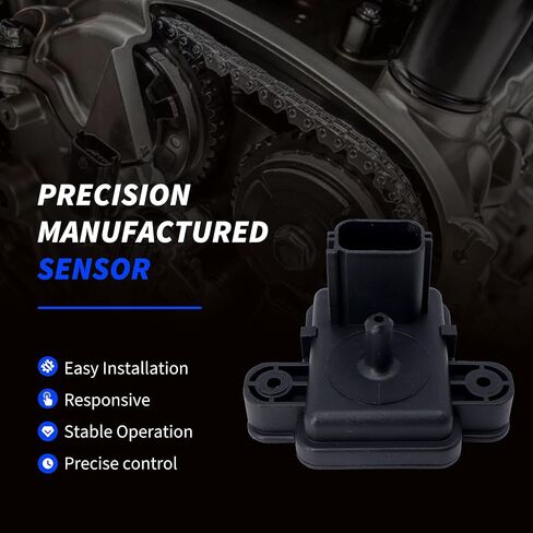 مستشعر خريطة الضغط المطلق المنوع من HiSport - متوافق مع F250 F350 F450 F550 Super Duty E350 E450 Excurison F650 F750 Diesel 6.0L استبدال CX-1961، 2L1A9F479AA، 2L1Z9F479AA in Saudi Arabia