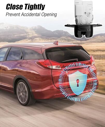 Rear Tailgate Lock Actuator Assembly Fit for Honda Odyssey 2005-2010 3.5L, Trunk Latch Lock Actuator Replace 74896-SED-E01 74801-SHJ-A11 in Saudi Arabia