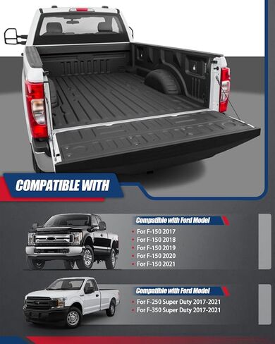 Powered Tailgate Lock Actuator Compatible with Ford F150 2017-2021 F250 F350 Super Duty 2017 2018 2019 2020 2021 Rear Gate Lock Replaces GC3Z9943170E in Saudi Arabia