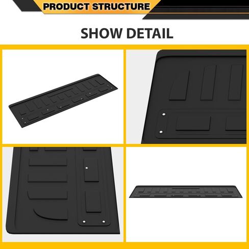 Tailgate Liner Compatible with Chevy Silverado 1500 2500HD LD 1500 2014-2019, Fit GMC Sierra 1500 2500HD 1500 Limited 2014-2019 Tailgate Mat in Saudi Arabia