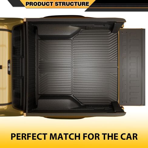 Tailgate Liner Compatible with Chevy Silverado 1500 2500HD LD 1500 2014-2019, Fit GMC Sierra 1500 2500HD 1500 Limited 2014-2019 Tailgate Mat in Saudi Arabia