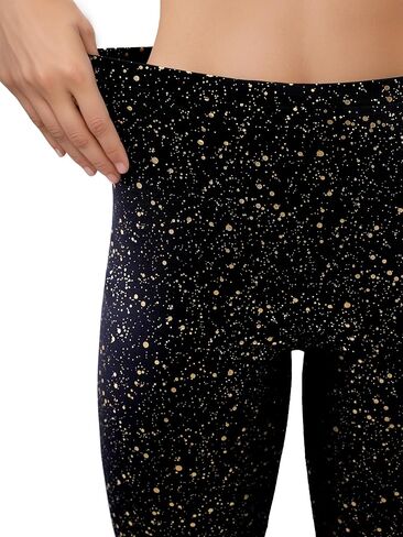 سراويل ELASAD النسائية المتوهجة اللامعة، سراويل طويلة لامعة عالية الارتفاع لامعة لامعة وبنطلون سفلي على شكل جرس لنادي الحفلات in Kuwait