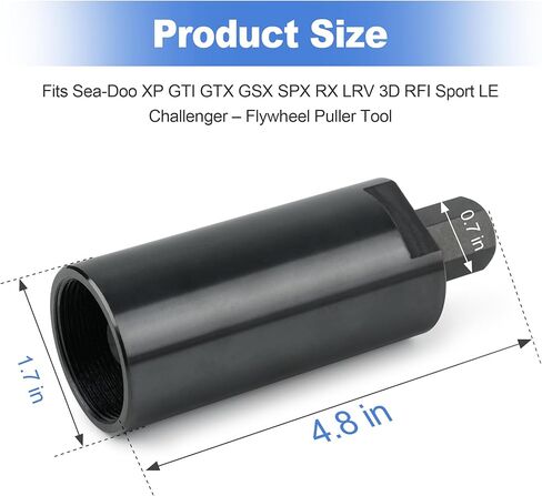 أداة سحب دولاب الموازنة متوافقة مع Sea-Doo XP/GSX/GTX/XP/Challenger/SPX/Sport LE/RX/LRV/RX /3D RFI/GTI in Kuwait