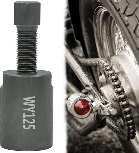 أداة سحب خيط دولاب الموازنة M28 x 1.0 RH، أداة سحب دولاب الموازنة للدراجات النارية متوافقة مع هوندا سوزوكي كاواساكي KTM in Kuwait