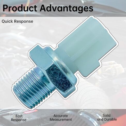 1F0017640 Engine Oil Pressure Switch Sensor Compatible with Ford F150 F250 F350 F-350 Super Duty E150 E250 E350 E-150 E-250 E-350 Econoline Club Wagon Replaces 1U5Z9278DA 6U5Z9278D 1U5T9278DA in Kuwait