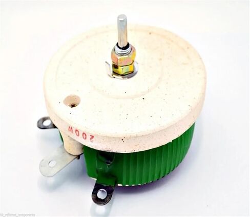200W 1ohm BC1 high Power rheostat rotary variable wire wound Disc shape Adjustable resistor Sliding 1R in Saudi Arabia