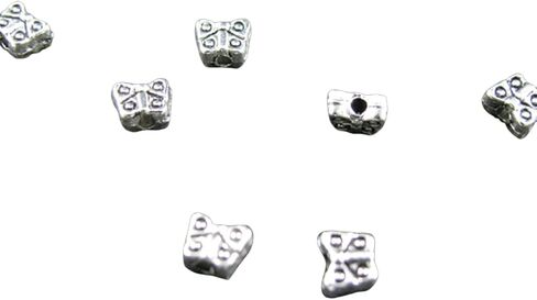 Bringsine 100pcs Antique Silver Plated Hollow Lovely Heart Charms Pendant DIY Bracelets Necklace Jewelry Making Craft Wholesale in Saudi Arabia