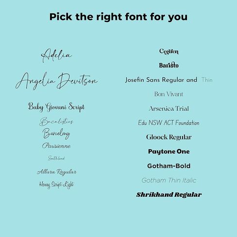 لوحة اسم مكتب أكريليك EGD مخصصة I ديكور مكتب لطيف I ملحقات مكتبية مع خيارات مواد مختلفة أنا لوحة اسم مخصصة مع خيارات الخط (10 × 3.5 بوصة) (1. أكريليك) in Kuwait