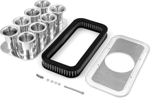 Speedmaster PCE104.1083 Special Edition Aluminum Air Cleaner W/Element Stack Downdraft Look in Saudi Arabia