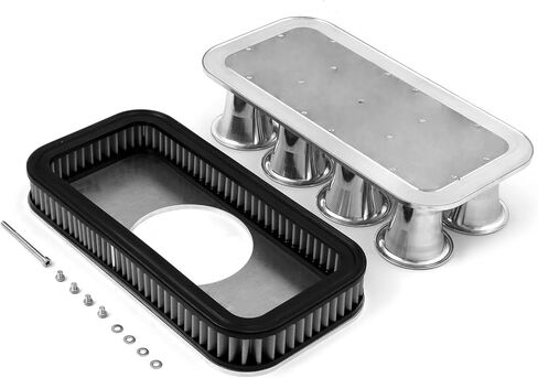 Speedmaster PCE104.1083 Special Edition Aluminum Air Cleaner W/Element Stack Downdraft Look in Saudi Arabia