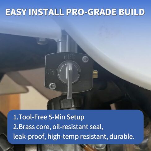 Fuel Petcock Valve for Yamaha TTR 125 225 230 250 YFM Big Bear 250 350 WR 250Z 250F 400F 450F YFM Kodiak 400 450 Kawasaki KLT 110 160 185 Suzuki Polaris Predator 500 in Kuwait