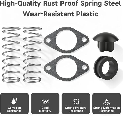 Poppet Valve Kit Compatible With Yamaha 115HP 130HP 150HP 175HP 200HP 225HP 250HP 300HP Replace#: 90501-16M11-00 in Kuwait