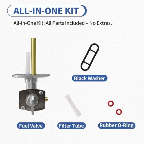 Fuel Petcock Valve for Yamaha Bear Tracker 250,Big Bear 250 400,Bruin 250,Timberwolf 250,Durable Brass-made ATV UTV Side by Side in Kuwait