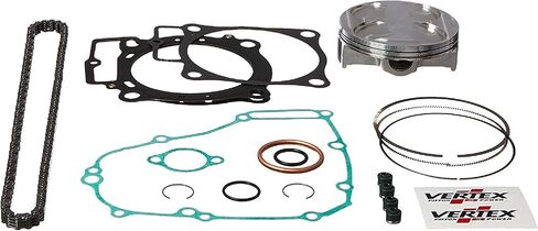 مجموعة مكبس Vertex Top End متوافقة مع/استبدال Honda CRF 450 R (09-12) VTKTC23456B in Kuwait