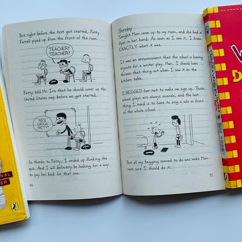 مجموعة مذكرات جيف كيني لمجموعة سلسلة الأطفال Wimpy Kid من 1 إلى 21 كتابًا، مجموعة محاصر، كتاب جديد in Kuwait