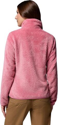 Columbia Women's Fire Side II Sherpa Full Zip Fleece Jacket, Rosette, Small in Saudi Arabia