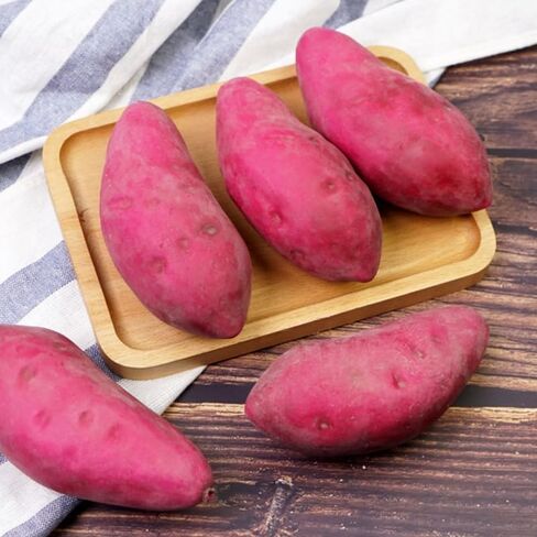 8pcs Lifelike Artificial Sweet Potatoes Realistic Fake Sweet Potato Models for Photography Props and Window Displays for Home Decor and Commercial Use in Saudi Arabia