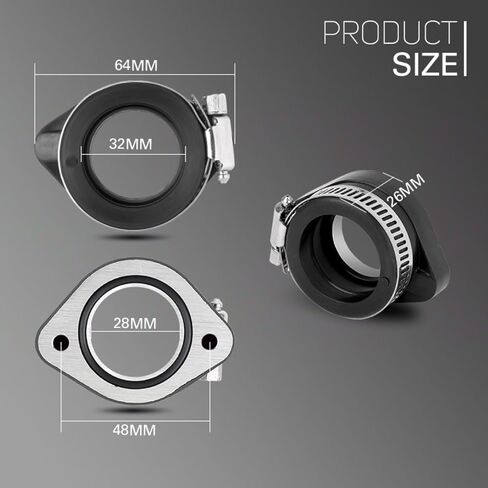 دراجة نارية المكربن ​​مدخل المنوع التمهيد ، المكربن ​​شفة مدخل المنوع التمهيد ل PWK 24 مللي متر 26 مللي متر 28 مللي متر 30 مللي متر PE 24 مللي متر 26 مللي متر 28 مللي متر المكربن in Kuwait