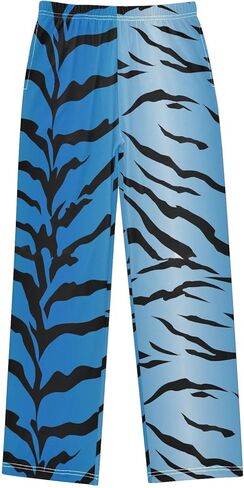 Pajama Pants - Teddy Bear Bow Pattern Soft PJ Bottoms for Sleepwear Size 6-14 in Saudi Arabia