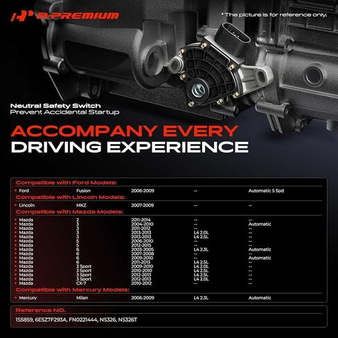 مفتاح أمان محايد ممتاز متوافق مع Ford Fusion 2006-2009 وMazda 3 2004-2013، 6 2003-2005 2007-2013، 5 2006-2010 2012-2015، CX-7، 2، 3 Sport وLincoln MKZ وMercury Milan، 6 دبابيس in Kuwait