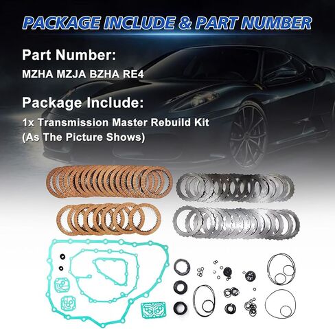 MZHA MZJA BZHA RE4 مجموعة إعادة بناء ناقل الحركة الأوتوماتيكي يناسب 2007-2010 CR-V 2.4L قطع غيار السيارات ما بعد البيع in Kuwait