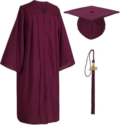 مجموعة قبعة التخرج غير اللامعة للبالغين من الجنسين من Ariro ومجموعة شرابة للمدرسة الثانوية وبدء البكالوريوس in Kuwait