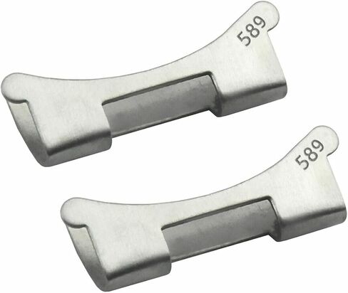 وصلة نهاية العروة 2 من Ewatchparts 589 متوافقة مع فرقة أويستر تيودور مونتي كارلو 94200 94300 7149 7159 7169 in Kuwait