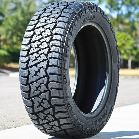 Atlas Priva R/T Truck/SUV All-Terrain Mud Off-Road Radial Tire-275/60R20 275/60/20 275/60-20 116T نطاق التحميل XL 4-Ply BSW جدار جانبي أسود in Saudi Arabia