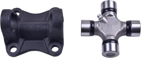نير شفة عمود الإدارة الخلفي مع مجموعة Spicer Universal Joint 1330 Series المتوافقة مع Toyota Tacoma Hilux 2005-2015 استبدال # 5-213X 2-2-01904 5001904 5019389 37230-0K040 in Saudi Arabia
