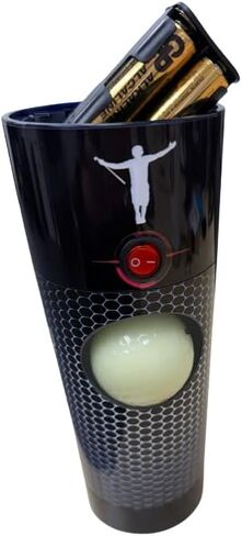 الجولف - مجموعة مصابيح شاحن كرات الجولف المتوهجة GlowV1 مع عبوات من كرات الجولف المتوهجة في الظلام، كرات جولف مضيئة قابلة لإعادة الشحن، ملحقات جولف للنساء والرجال، تتضمن 4 بطاريات AA in Kuwait