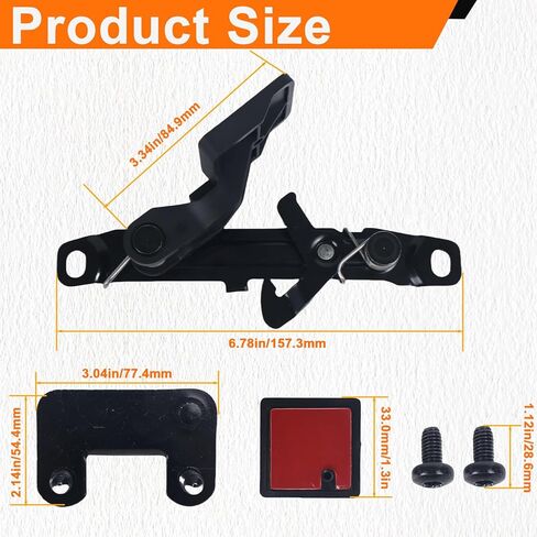 HC3Z-9943170-A Tailgate Flex Step Latch Control Compatible with Ford F-150 Lightning 2022 2023 2024 in Kuwait