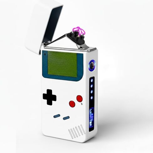Game Console Arc Lighter - Windproof & USB Rechargeable Game Design Arc Lighter. Gift for Man.(Classic Style) in Kuwait