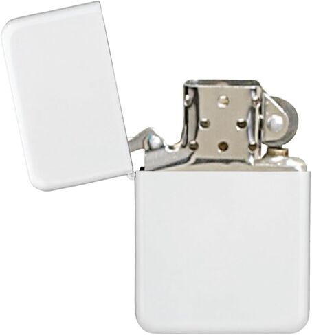 Thirsty Rhino Klik, Windproof Refillable Oil Wick Lighter with Vintage Flip Top and Aluminum Gift Case (Black) in Kuwait