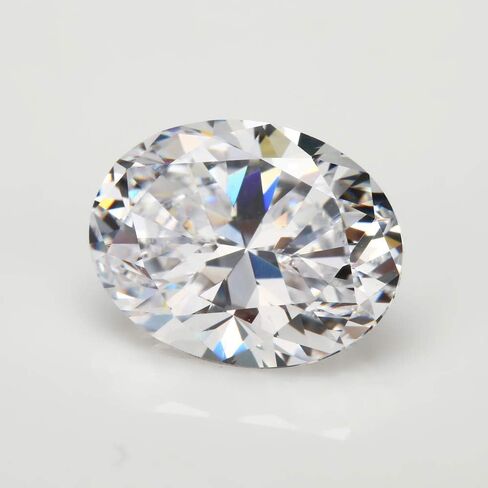 5A Oval Shape 2x3-13x18mm Loose Cubic Zirconia Bulk White Color CZ Stone For Jewelry Making in Saudi Arabia