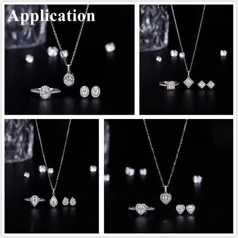 5A Oval Shape 2x3-13x18mm Loose Cubic Zirconia Bulk White Color CZ Stone For Jewelry Making in Saudi Arabia