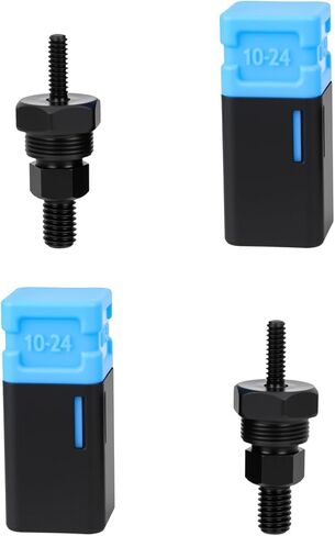 2PCS Replacement Mandrel for Rivet Nut Tool, SAE 10-24 Rivet Nut Gun Mandrel & Nose Piece, Universal Vehicle Tool Replacing Accessories in Saudi Arabia