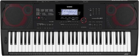 لوحة مفاتيح محمولة من كاسيو - 61 مفتاحًا (CT-X3000)، أسود in Saudi Arabia