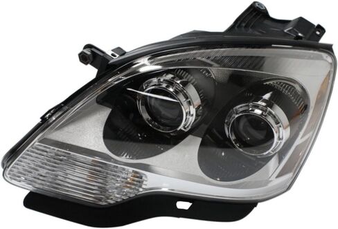 2pcs Headlight Left Right Side Clear Lens W/Bulb Headlamp for GMC for Acadia Base/SLE/SLT 08-12 & SL 10-12 & Denali 11-12 (2) Headlights Composite-Type 14896783 20912393 in Saudi Arabia