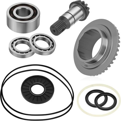 M MATI Front Differential Ring & Pinion Gear Set w/Bearing Oil Seal For Polaris RZR 570 800 900 Ranger 570 900 Crew 1000 Diese-l Sportsman ACE 325 570 1000 2011-2025 3235441 3239381 3235174 3236682 in Saudi Arabia