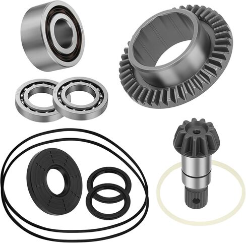 M MATI Front Differential Ring & Pinion Gear Set w/Bearing Oil Seal For Polaris RZR 570 800 900 Ranger 570 900 Crew 1000 Diese-l Sportsman ACE 325 570 1000 2011-2025 3235441 3239381 3235174 3236682 in Saudi Arabia