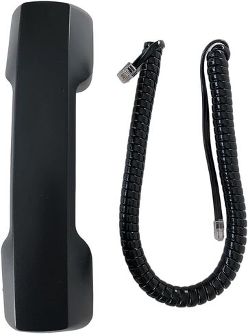 The VoIP Lounge Replacement K-Style Handset with Curly Cord for Panasonic KXT7600 Series Phone KXT7625 KXT7630 KXT7633 KXT7636 in Saudi Arabia